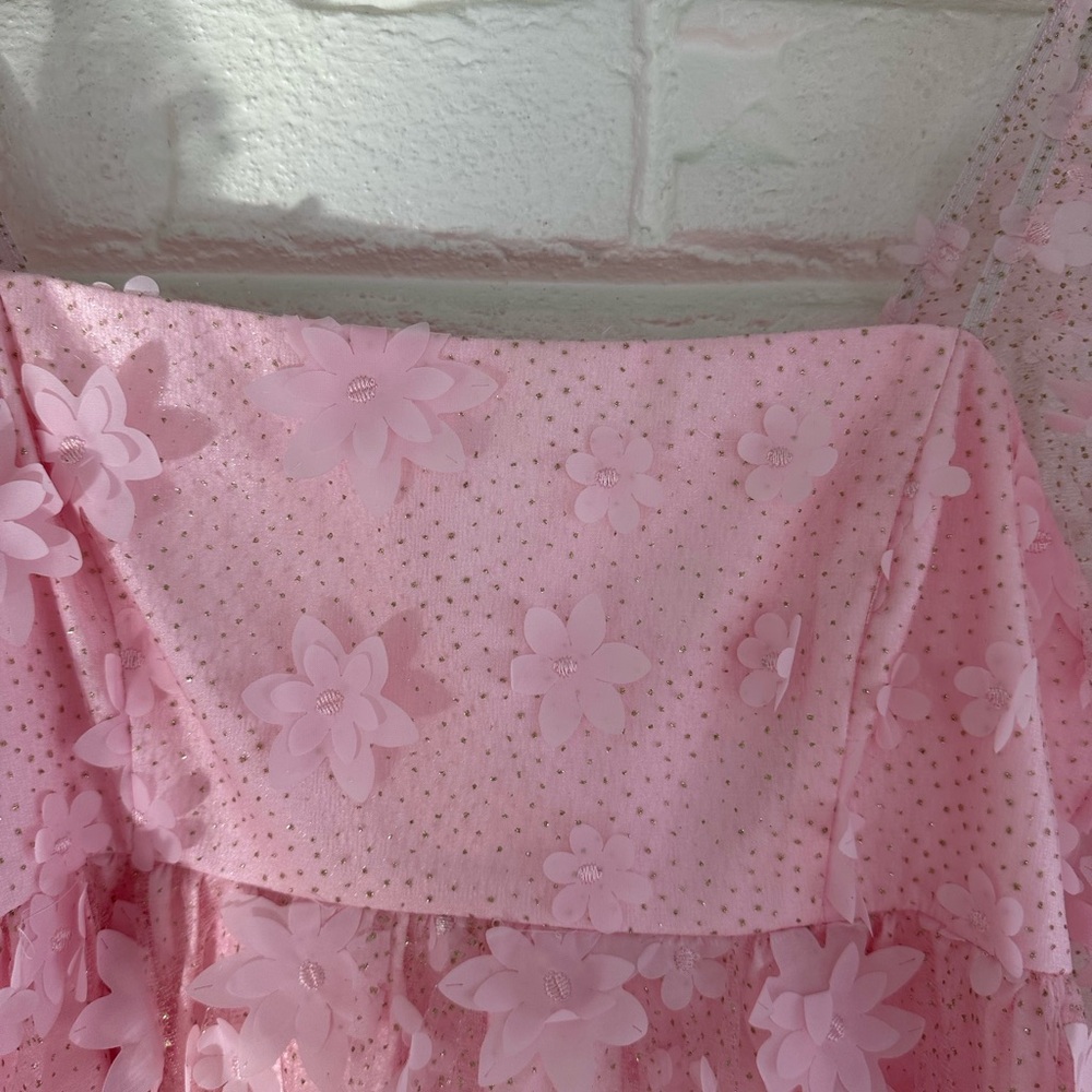 Pink Floral Dress - Picture 7 of 11